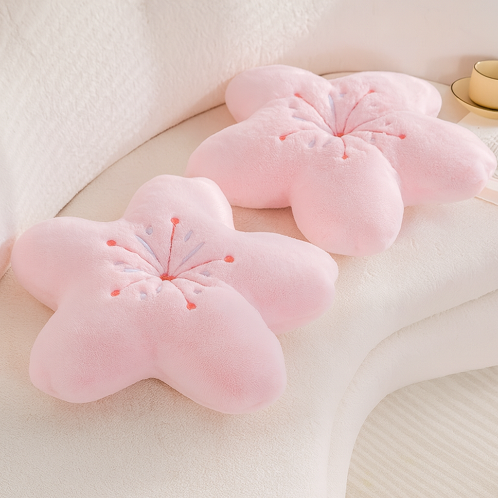 Sakura Flower Pillow