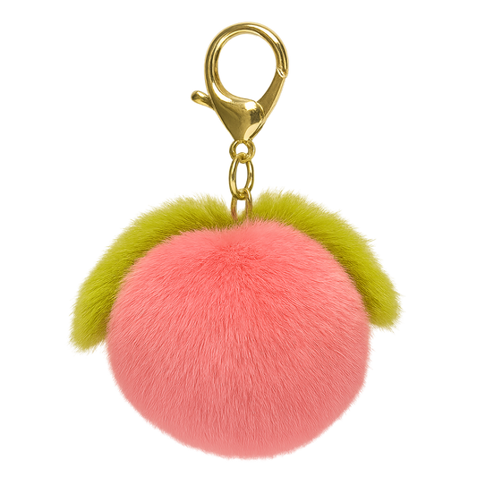 Peachy Plush Keyring